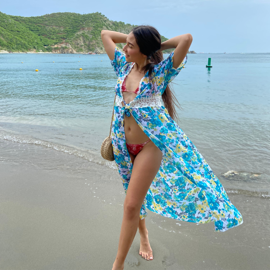 SALIDA DE BAÑO TAYRONA AZUL