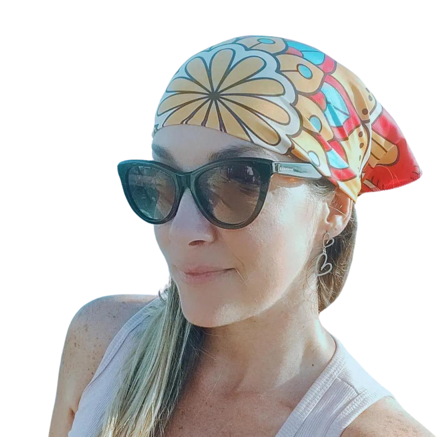 PAÑOLETA MANDALAS CORAL