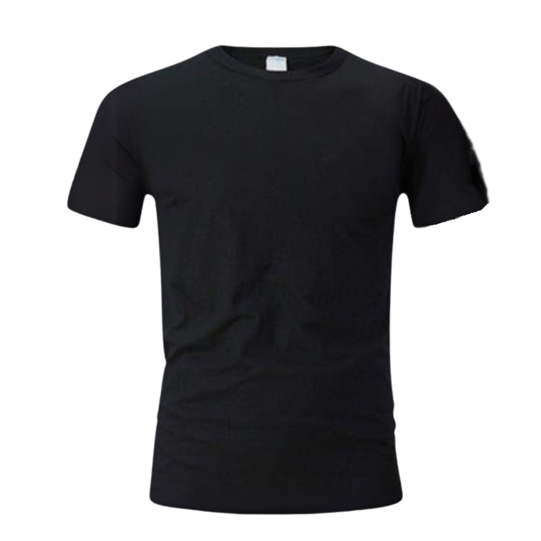Camiseta Básica de Algodón Hombre
