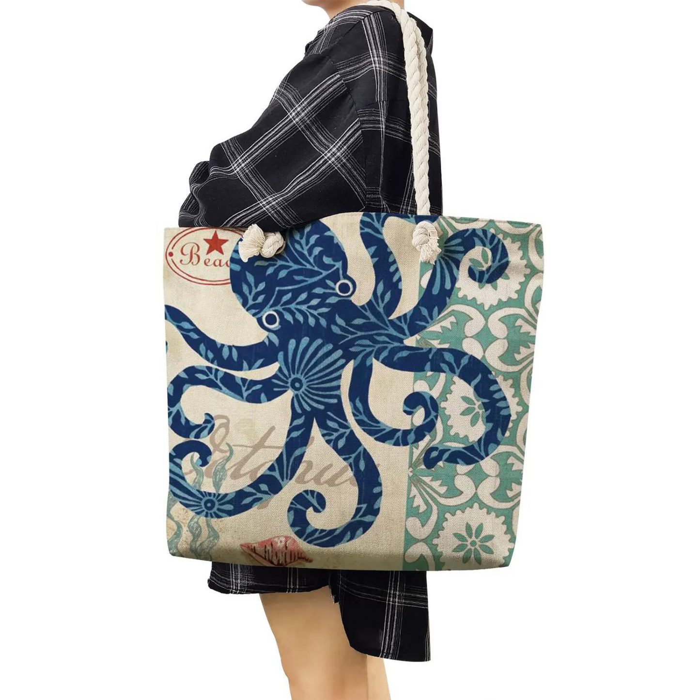 BOLSO DE PLAYA OCTOPUS