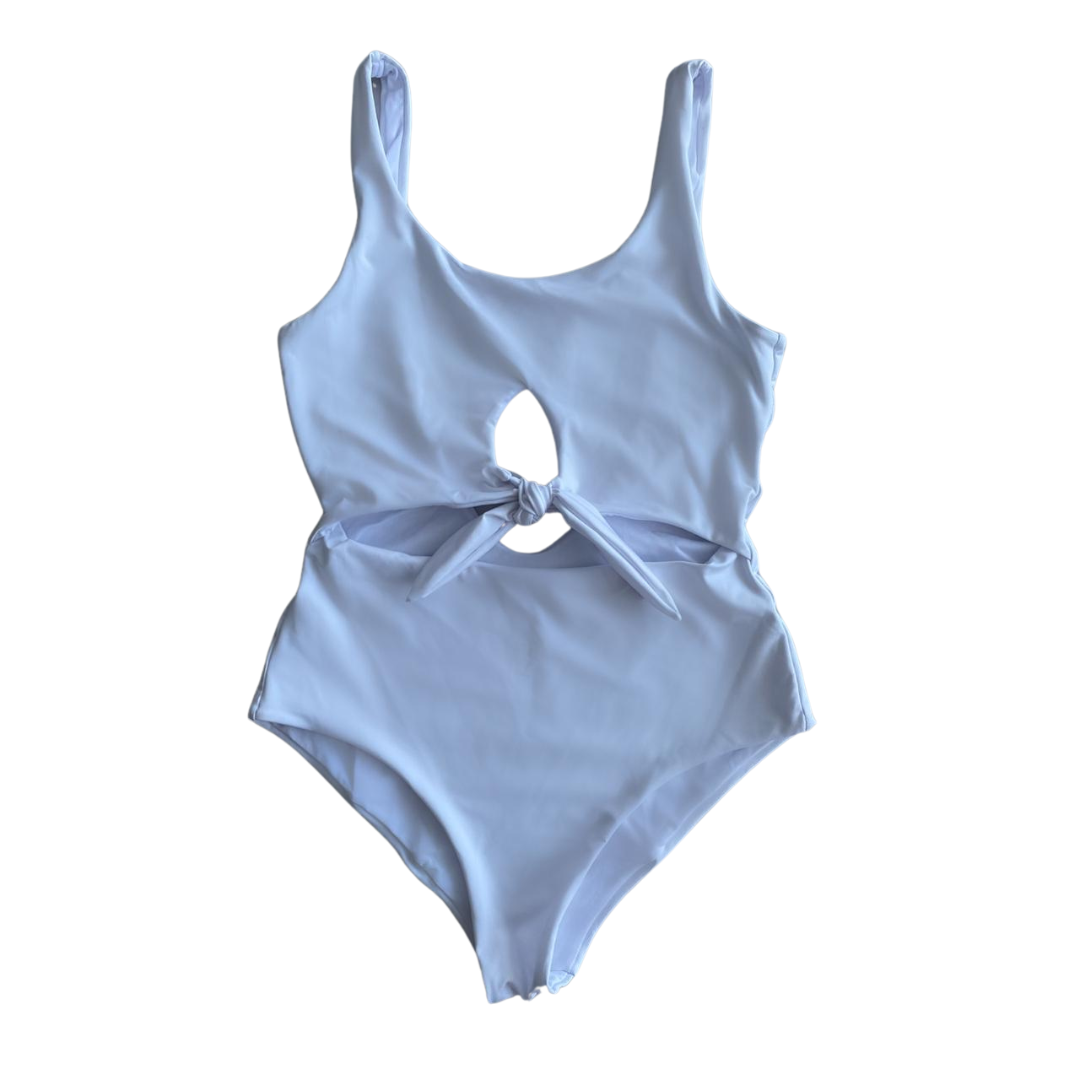 Enterizo Blanco Nudo