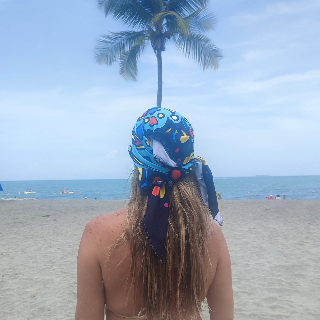 PAÑOLETA MANDALAS MAR