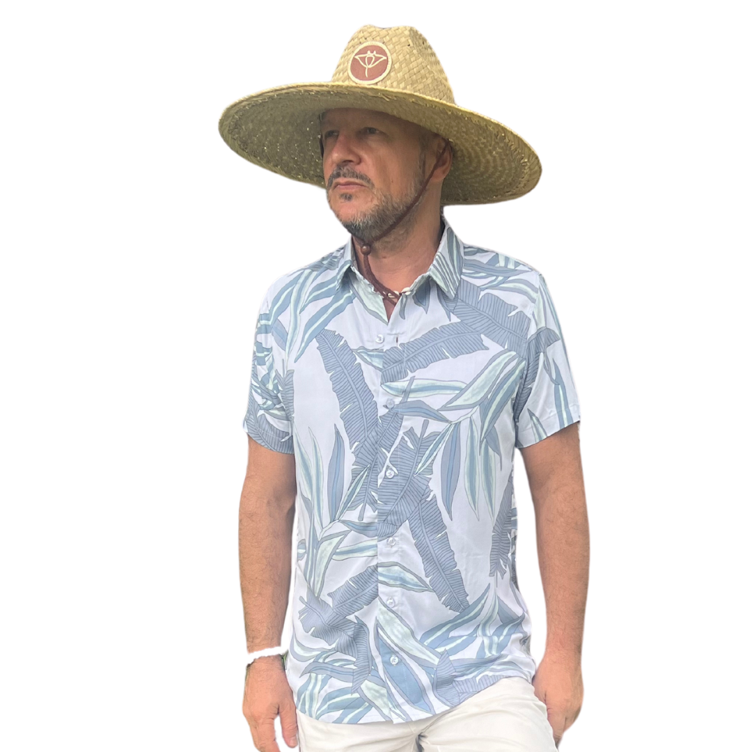 CAMISA DE HOMBRE MILOS AZUL CLARA