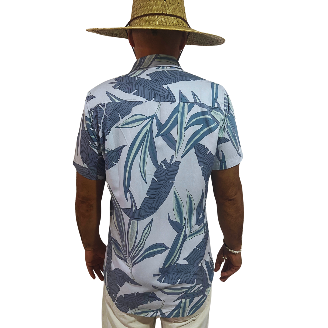 CAMISA DE HOMBRE MILOS AZUL CLARA