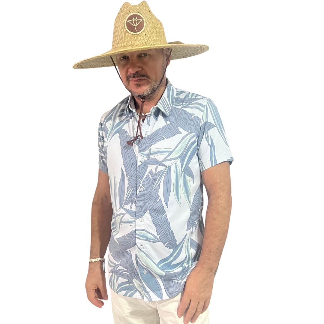 CAMISA DE HOMBRE MILOS AZUL CLARA