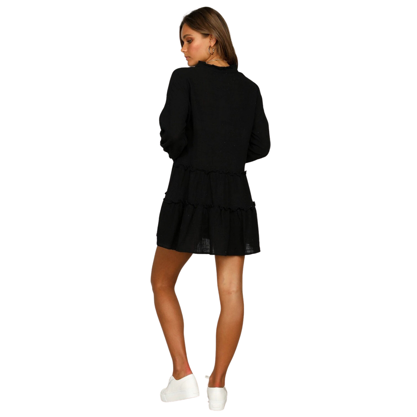 VESTIDO DE VERANO PUKA NEGRO