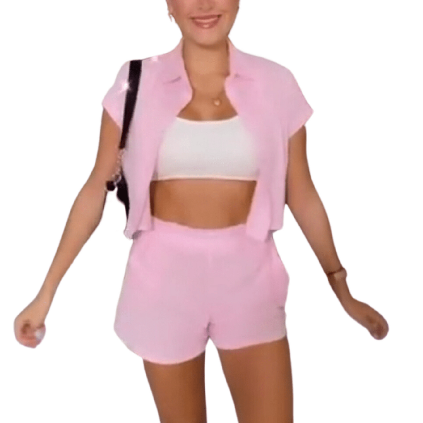 CONJUNTO LINO ROSADO