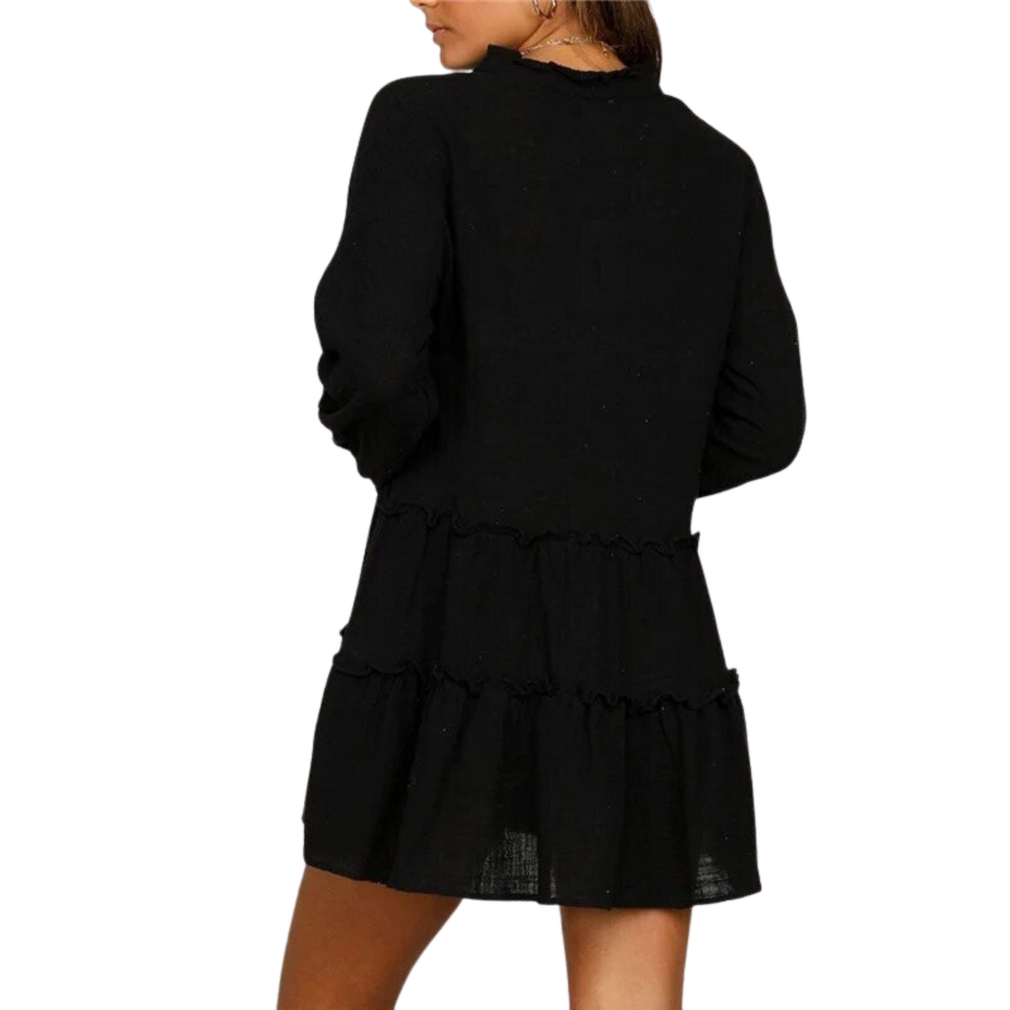 VESTIDO DE VERANO PUKA NEGRO