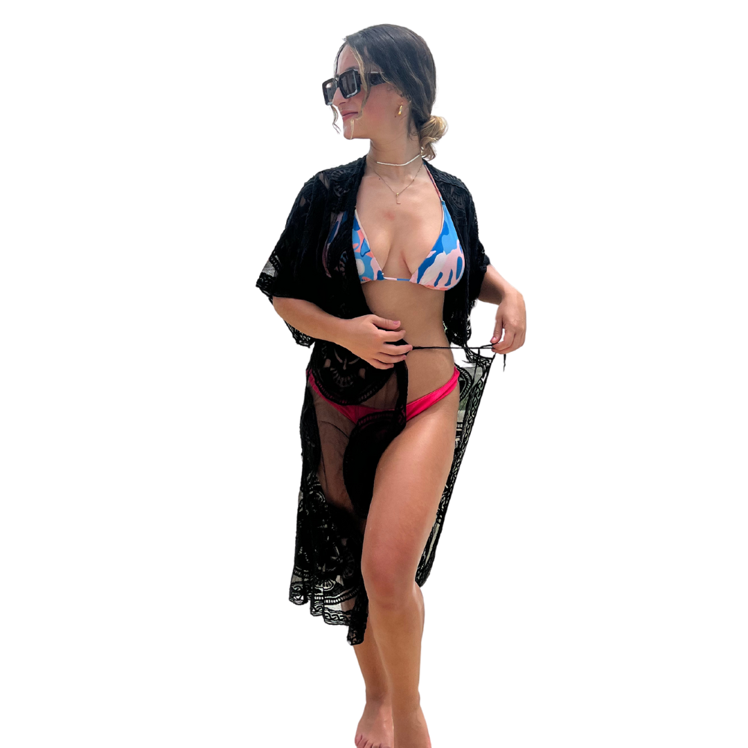 KIMONO PLAYERO NEGRO