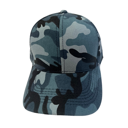 GORRA CAMUFLADA AZUL