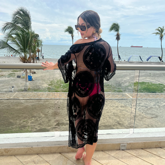 KIMONO PLAYERO NEGRO