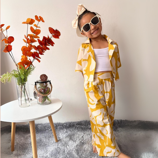 SET INFANTIL VICKY AMARILLO