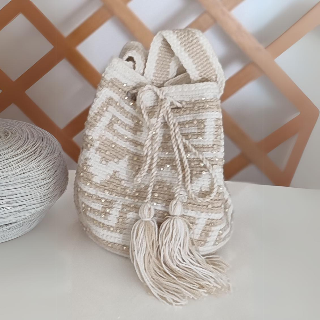 MOCHILA WAYUU PEQUEÑA – Mantarraya Beachwear