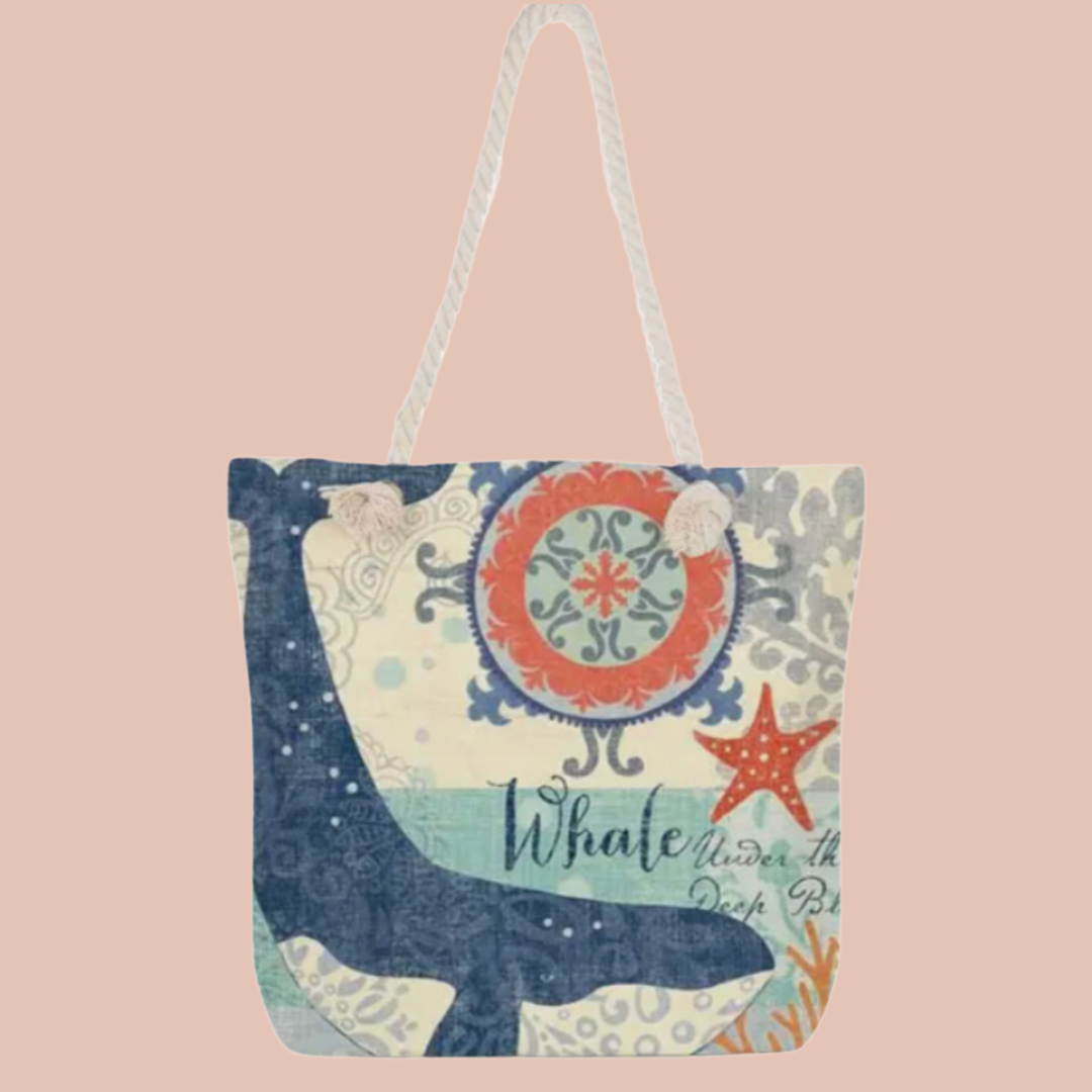 BOLSO DE PLAYA WHALE