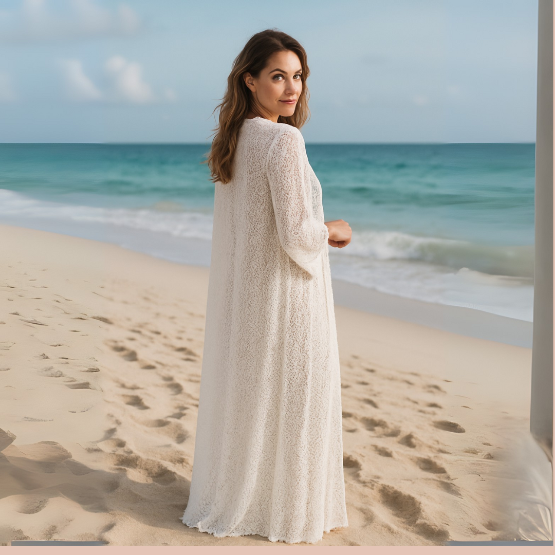 KIMONO LARGO FLOR