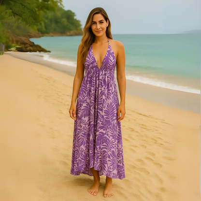 VESTIDO LUPE MORADO